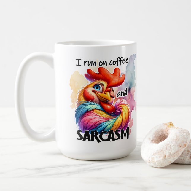 De Café Caneca Divertida (Com Donut)