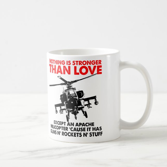 De Café Caneca Divertida Amor é Forte (Direita)