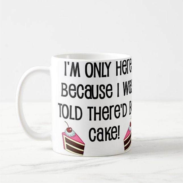 De Café Caneca Divertida Aqui Pelo Bolo (Esquerda)