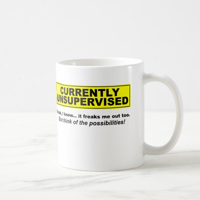 De Café Caneca Divertida Atualmente Sem Supervisão (Direita)