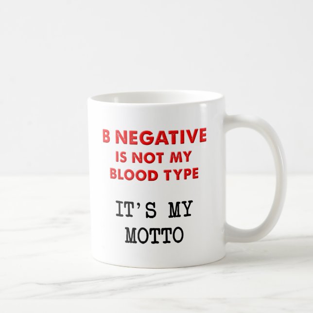 De Café Caneca Divertida B Negativo (Direita)
