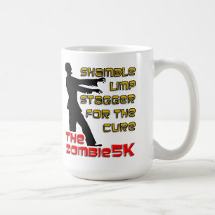De Café Caneca Divertida Corrida Zombie 5K