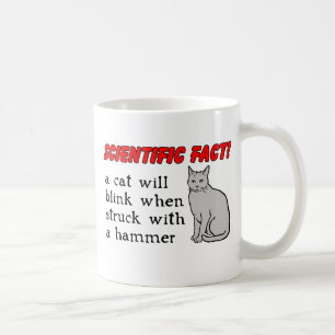 De Café Caneca Divertida do Gato Martelo Humor