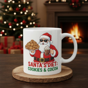 De Café Caneca Divertida do Papai Noel – Dieta do Papai No
