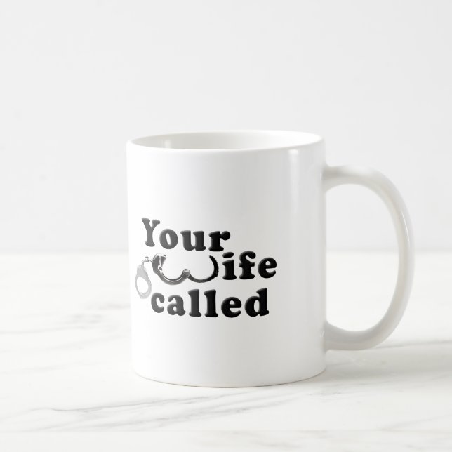 De Café Caneca Divertida Esposa (Direita)