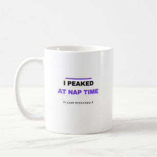 De Café Caneca Divertida 'Eu Atingi o Pico na Hora da Sone