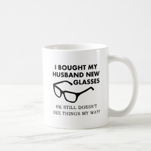 De Café Caneca Divertida Marido Óculos Novos