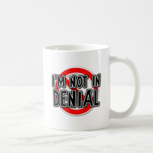 De Café Caneca Divertida Não Está em Negação Humor