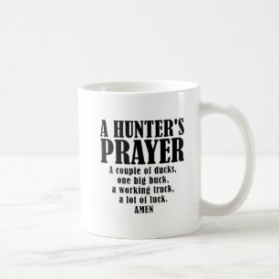 De Café Caneca Divertida Oração do Caçador
