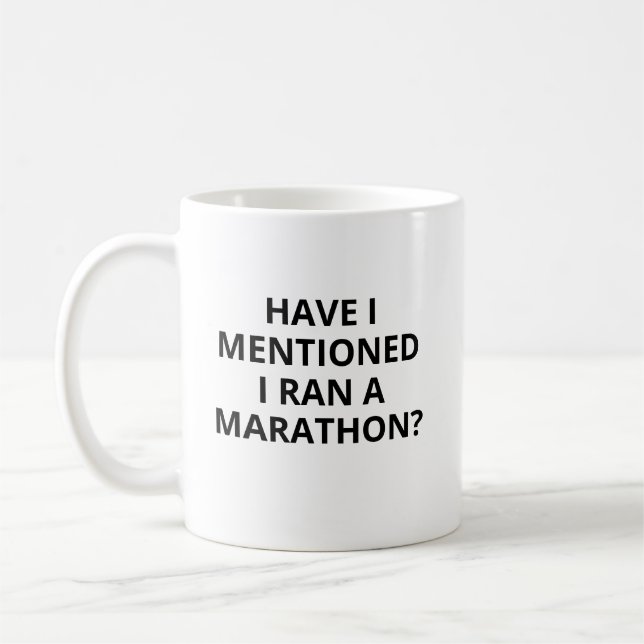 De Café Caneca Divertida para Maratona, Caneca Personaliza (Esquerda)