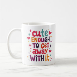 De Café Caneca Divertida Para Quem É Bonito O Suficiente P