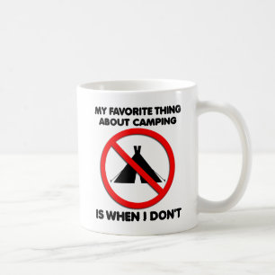 De Café Caneca Divertida Sem Camping
