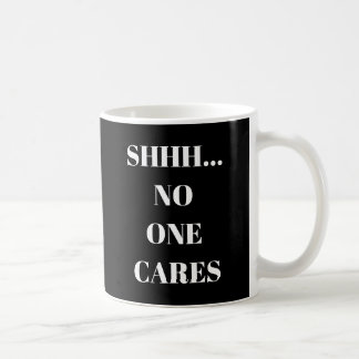 De Café Caneca Divertida Shhh... Ninguém Liga