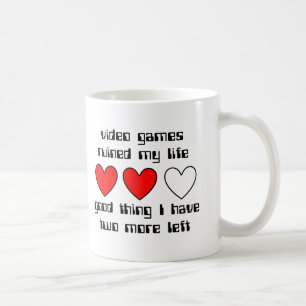 De Café Caneca Divertida Vidas Restantes Humor