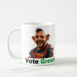 De Café Caneca Divertida Vote Verde Zack Polanski Paródia