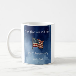 De Café Caneca do 250º Aniversário 'Nossa bandeira ainda e