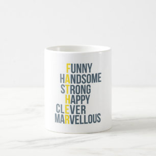 De Café Caneca do acrônimo do dia dos pais