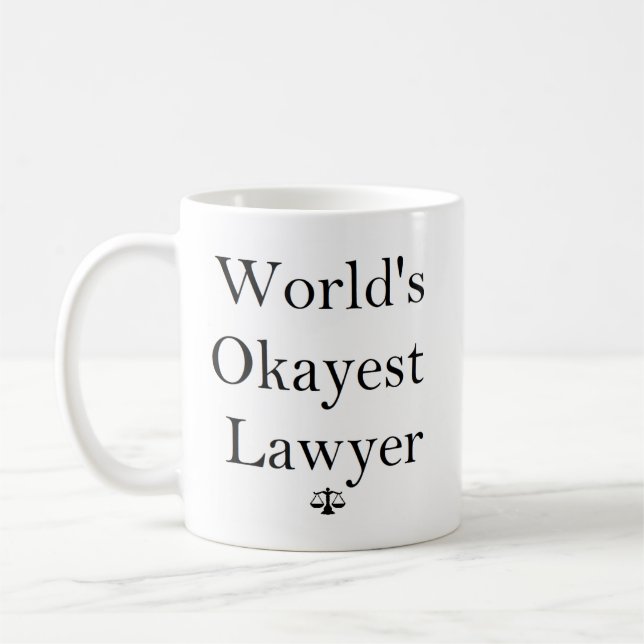 De Café Caneca do advogado do Okayest do mundo (Esquerda)