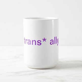 De Café caneca do aliado do trans*
