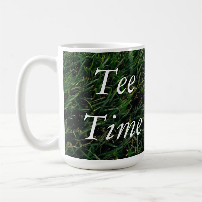 De Café Caneca do amante do golfe do tempo do T (Esquerda)