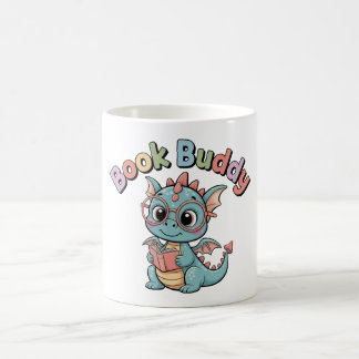 De Café Caneca do Amigo do Livro Leitura Dragão Fofo