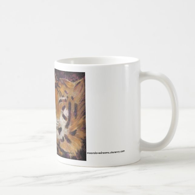De Café caneca do amor do tigre (Direita)