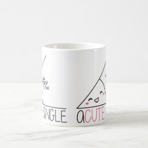 De Café Caneca do ângulo agudo