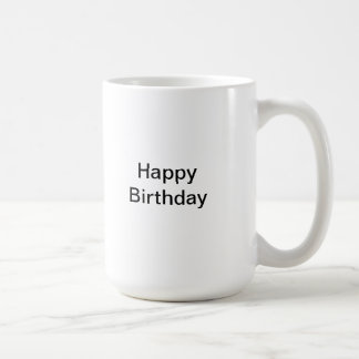 De Café Caneca do aniversário