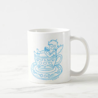 De Café Caneca do anjo do Teacup