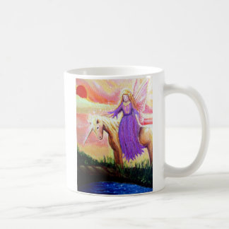 De Café Caneca do anjo e do unicórnio - por Susan Rodio