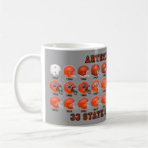 Caneca do Artesia Bulldogs Campeão Estadual