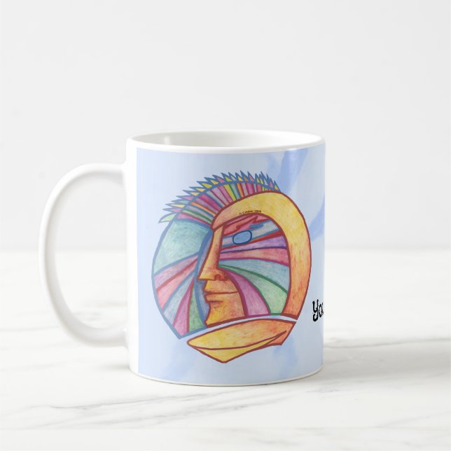 De Café Caneca do Astronauta Alien  (Esquerda)
