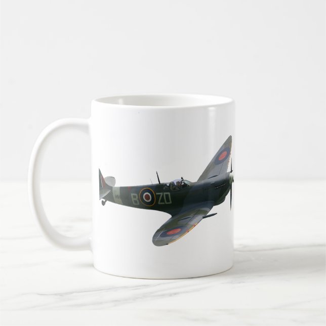 De Café Caneca do avião da cabeça-quente (Esquerda)