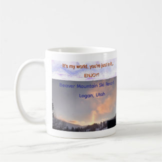 De Café Caneca do Beaver Mountain Ski Resort