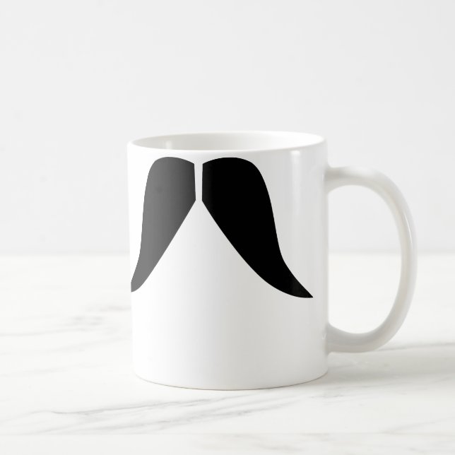 De Café Caneca do bigode (Direita)