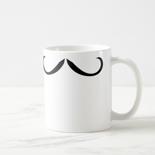 De Café Caneca do bigode (Direita)