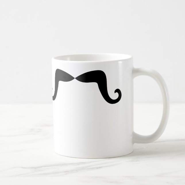 De Café Caneca do bigode (Direita)