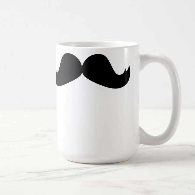 De Café Caneca do bigode (Direita)