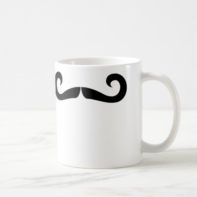 De Café Caneca do bigode (Direita)