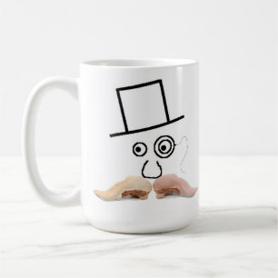 De Café Caneca do bigode da carne