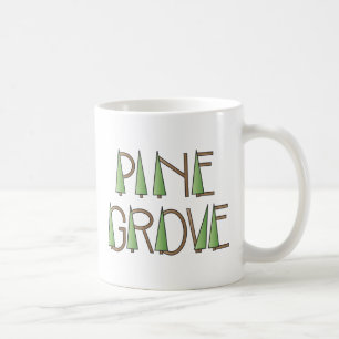 De Café Caneca do bosque do pinho