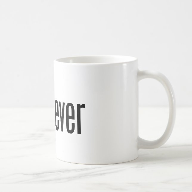 De Café caneca do branco do guatever (Direita)