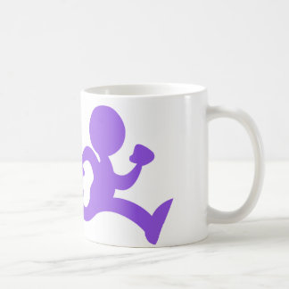 De Café Caneca do branco do logotipo do funcionamento da