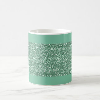 De Café Caneca do brilho do verde da hortelã