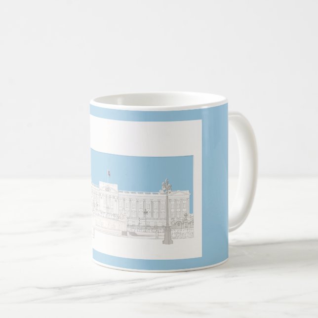 De Café Caneca do Buckingham Palace (Frente Esquerda)