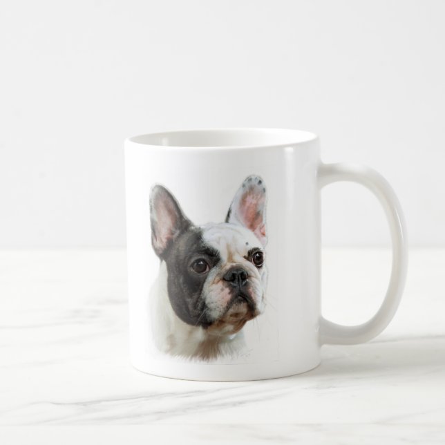 De Café Caneca do buldogue francês (Direita)