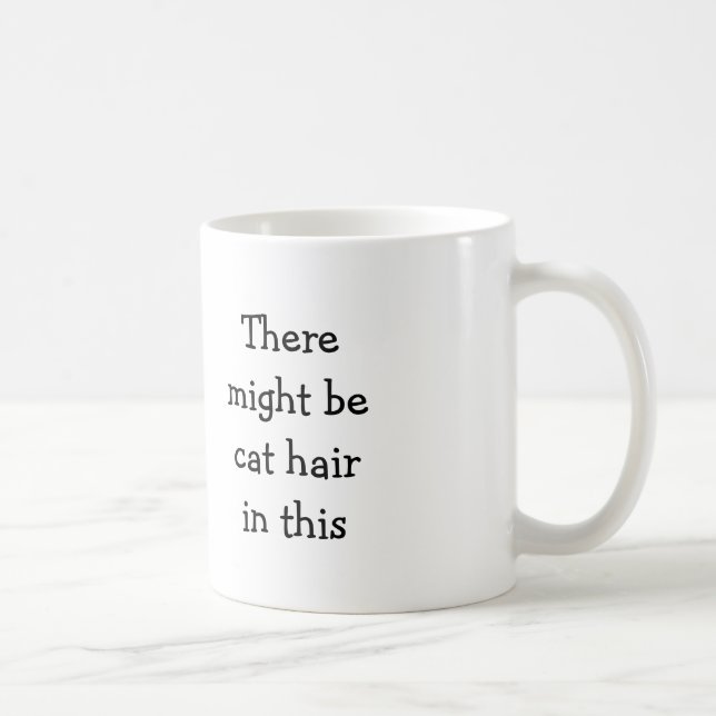 De Café Caneca do cabelo do gato - presente da pessoa do (Direita)