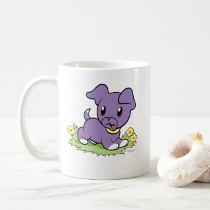 De Café Caneca do Cachorrinho Roxo