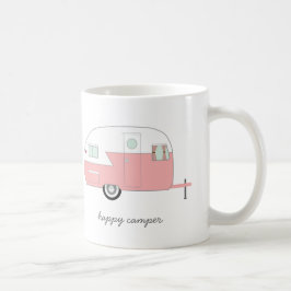 De Café Caneca do campista feliz - rosa
