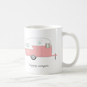 De Café Caneca do campista feliz - rosa